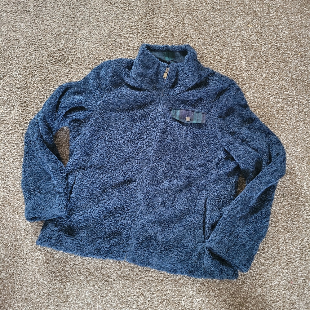 Pendleton Navy Teddy Jacket - image 1